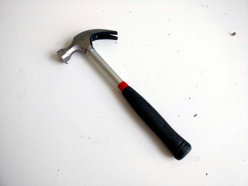 Claw Hammer, Fibreglass Handle