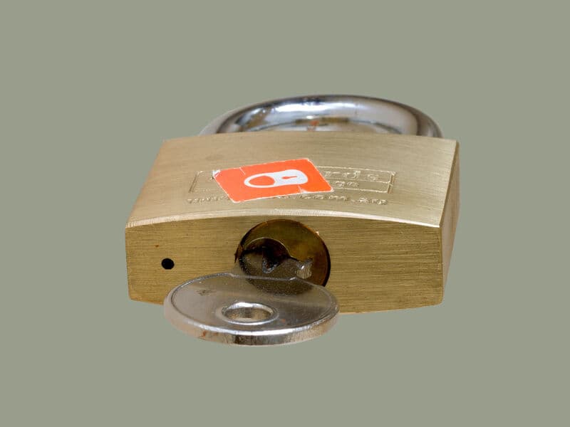 Solid Brass Padlock
